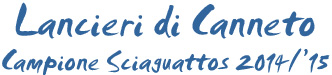 Lancieri di Canneto Campioni Sciaguattos 2014/'15